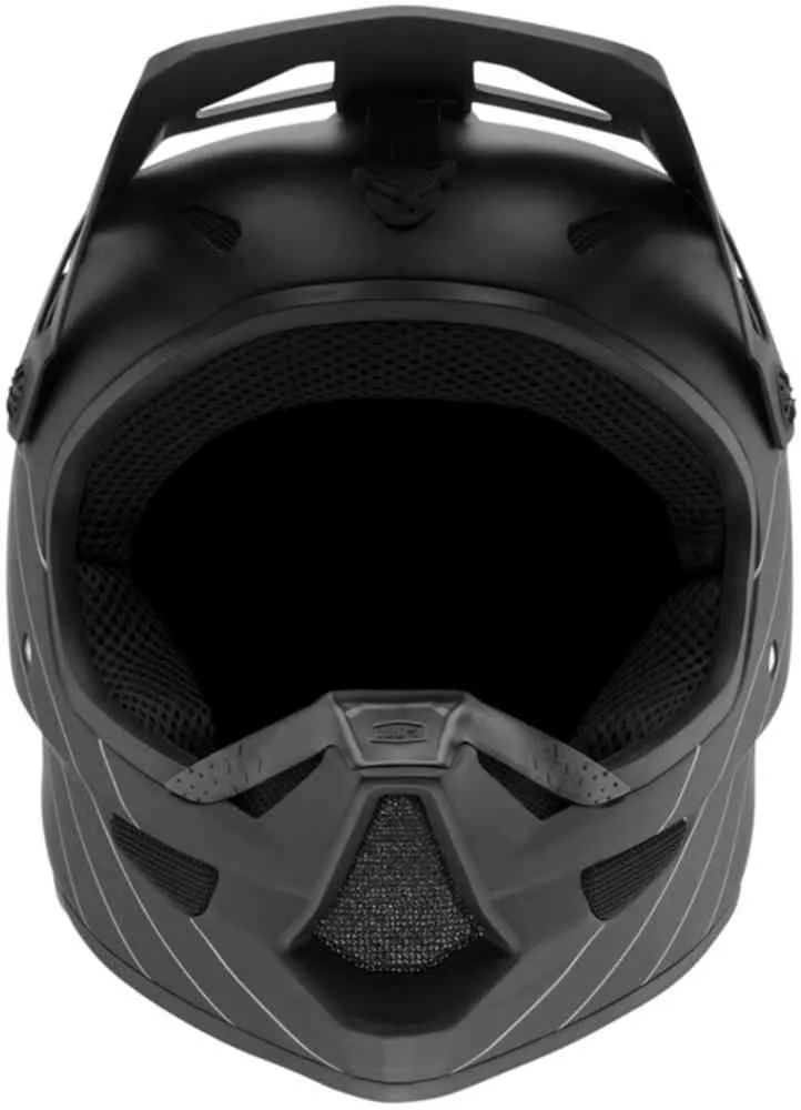 100% status black youth speed helmet 1