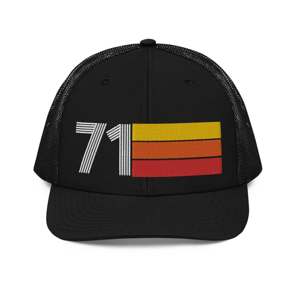 71 - 1971 Retro Richardson 112 Trucker Hat for Men Women