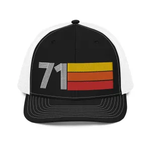 71 - 1971 Retro Richardson 112 Trucker Hat for Men Women