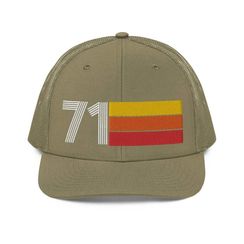 71 - 1971 Retro Richardson 112 Trucker Hat for Men Women