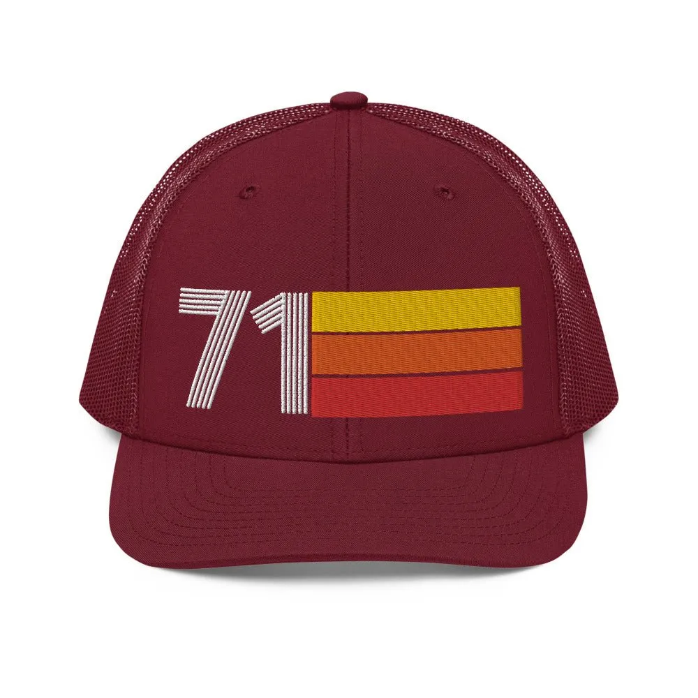 71 - 1971 Retro Richardson 112 Trucker Hat for Men Women