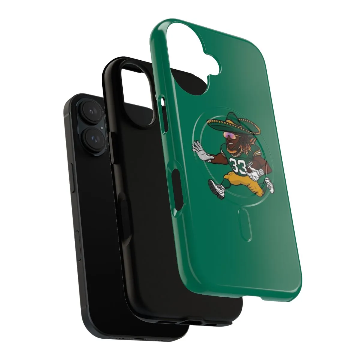 Aaron Jones Inspired Packers Sombrero Phone Case