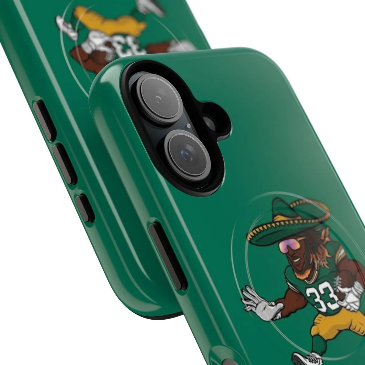 Aaron Jones Inspired Packers Sombrero Phone Case