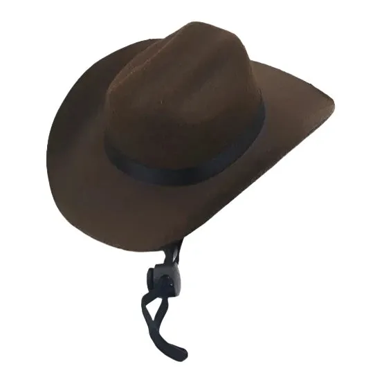 Adjustable Cowboy Hat - Fashionable Caps for Pet Puppies