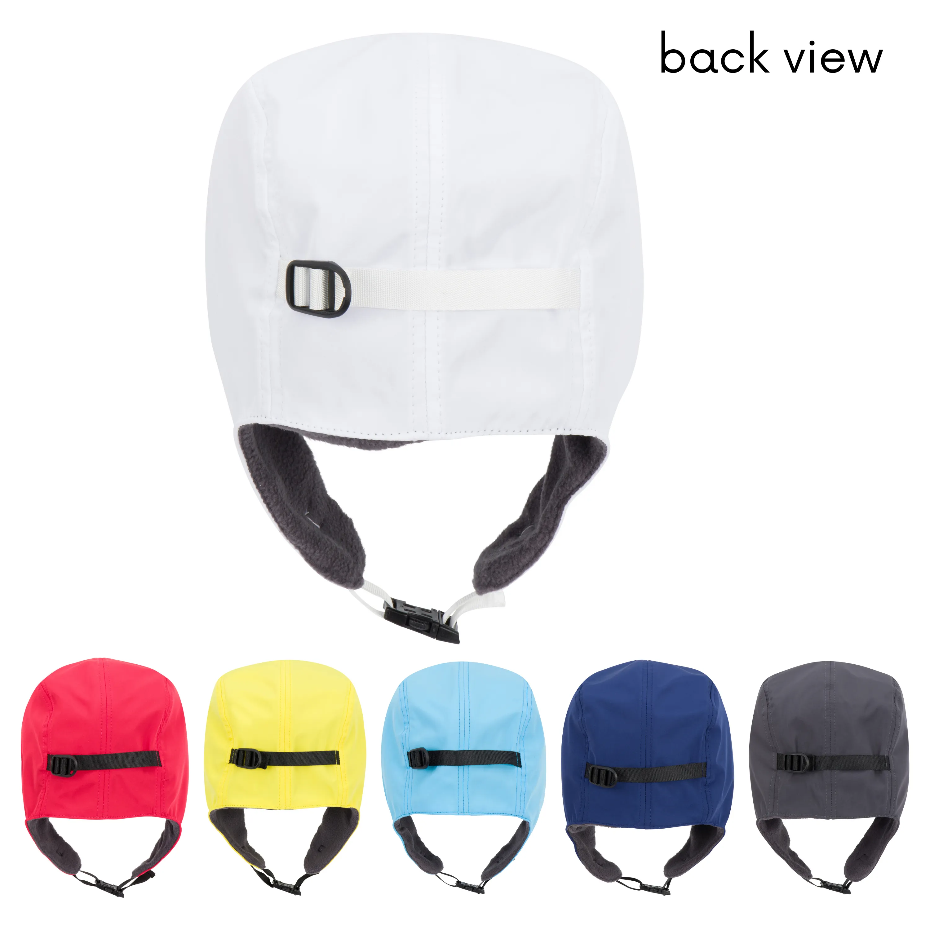 Adult Arctic Chill Winter Convertible Sun Hat | White