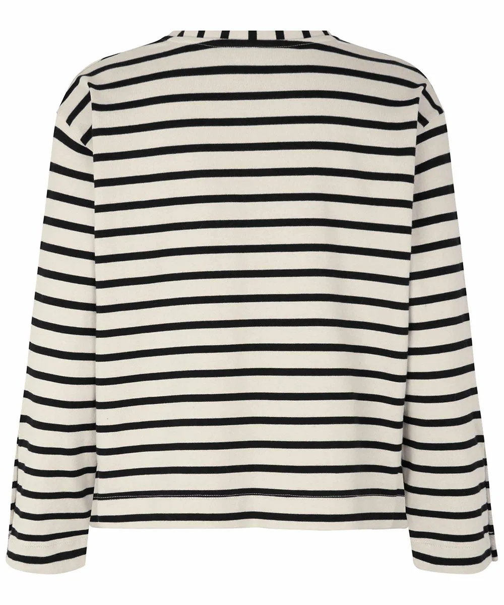 Balla Striped Long Sleeve Top