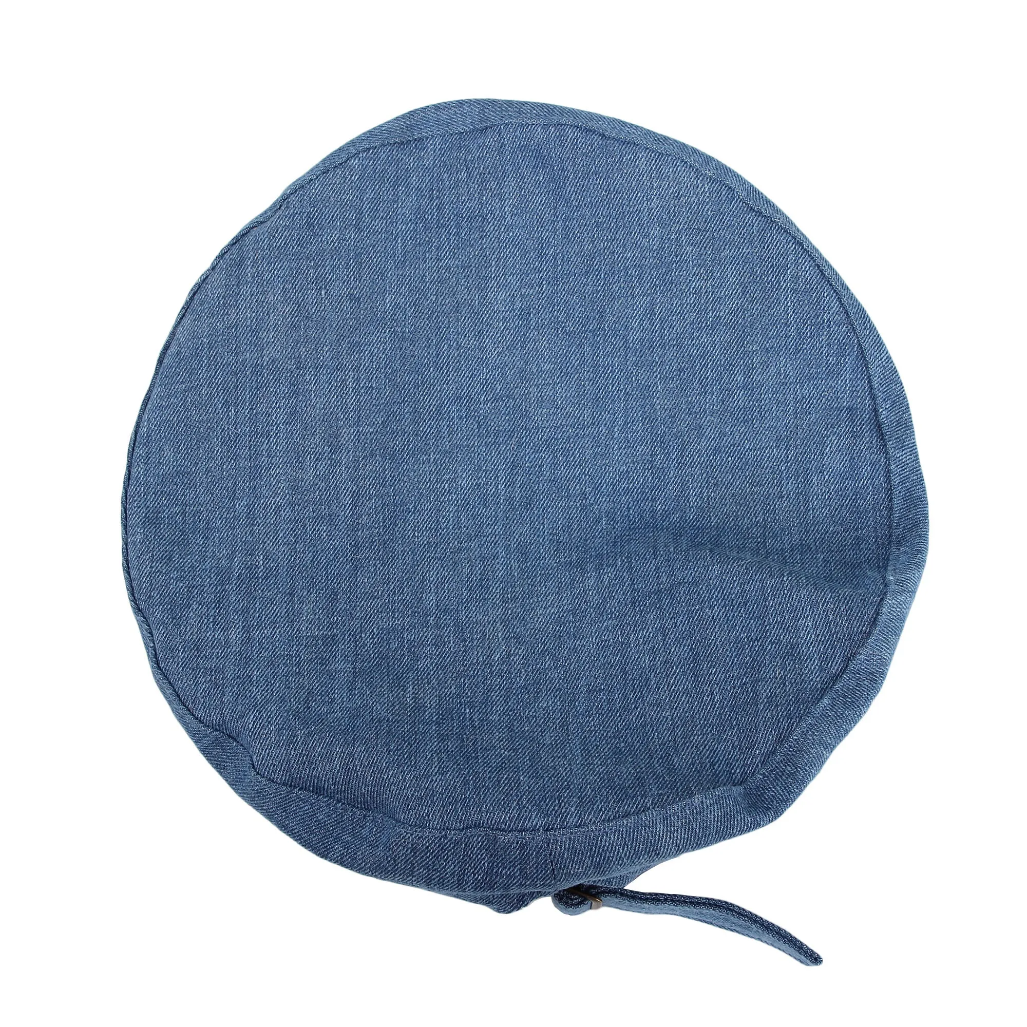 Beret Hat Denim Cotton British Style Strap Adjustable JDF1177