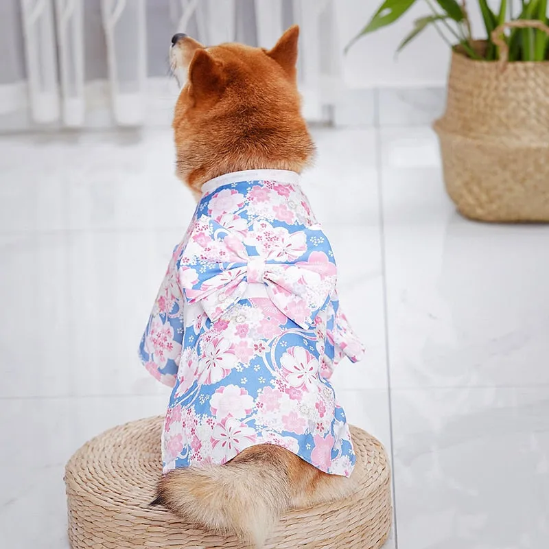 Best Adorable Kimonos Cute Japanese Dog For Clothes with Several Designs