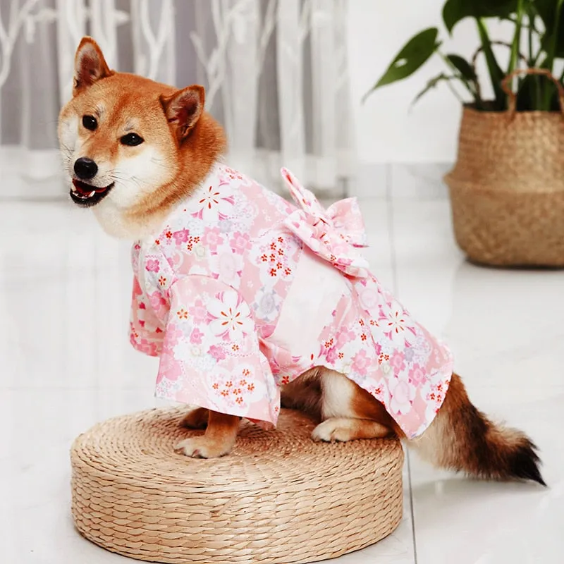 Best Adorable Kimonos Cute Japanese Dog For Clothes with Several Designs