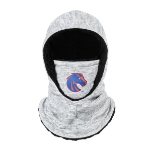 Boise State Broncos NCAA Heather Grey Big Logo Hooded Gaiter