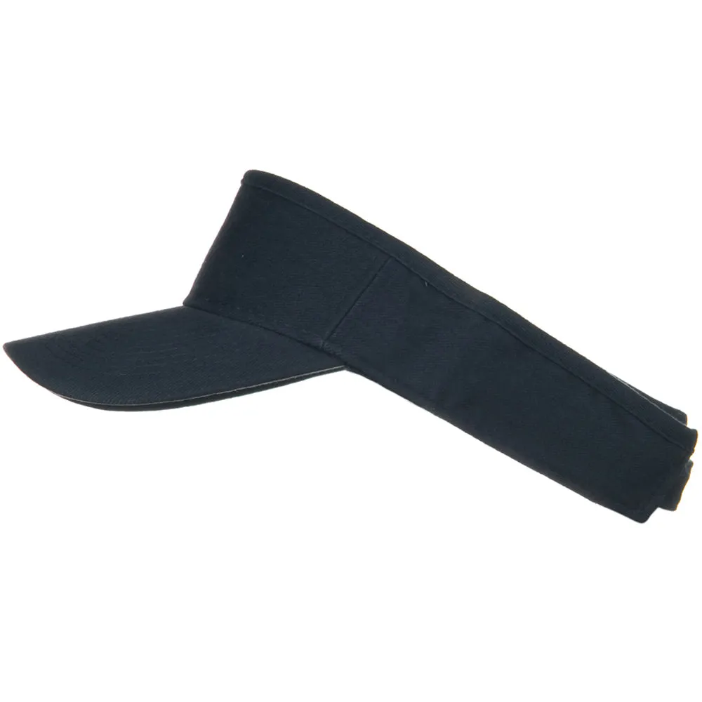 Brushed Bull Denim Sun Visor