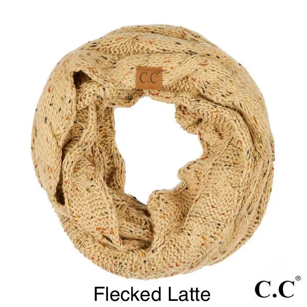 {C.C Cable Knit} Infinity Scarf