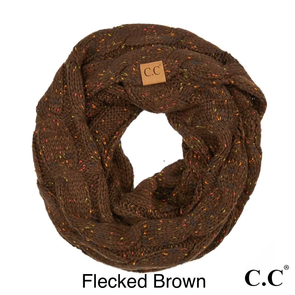 {C.C Cable Knit} Infinity Scarf