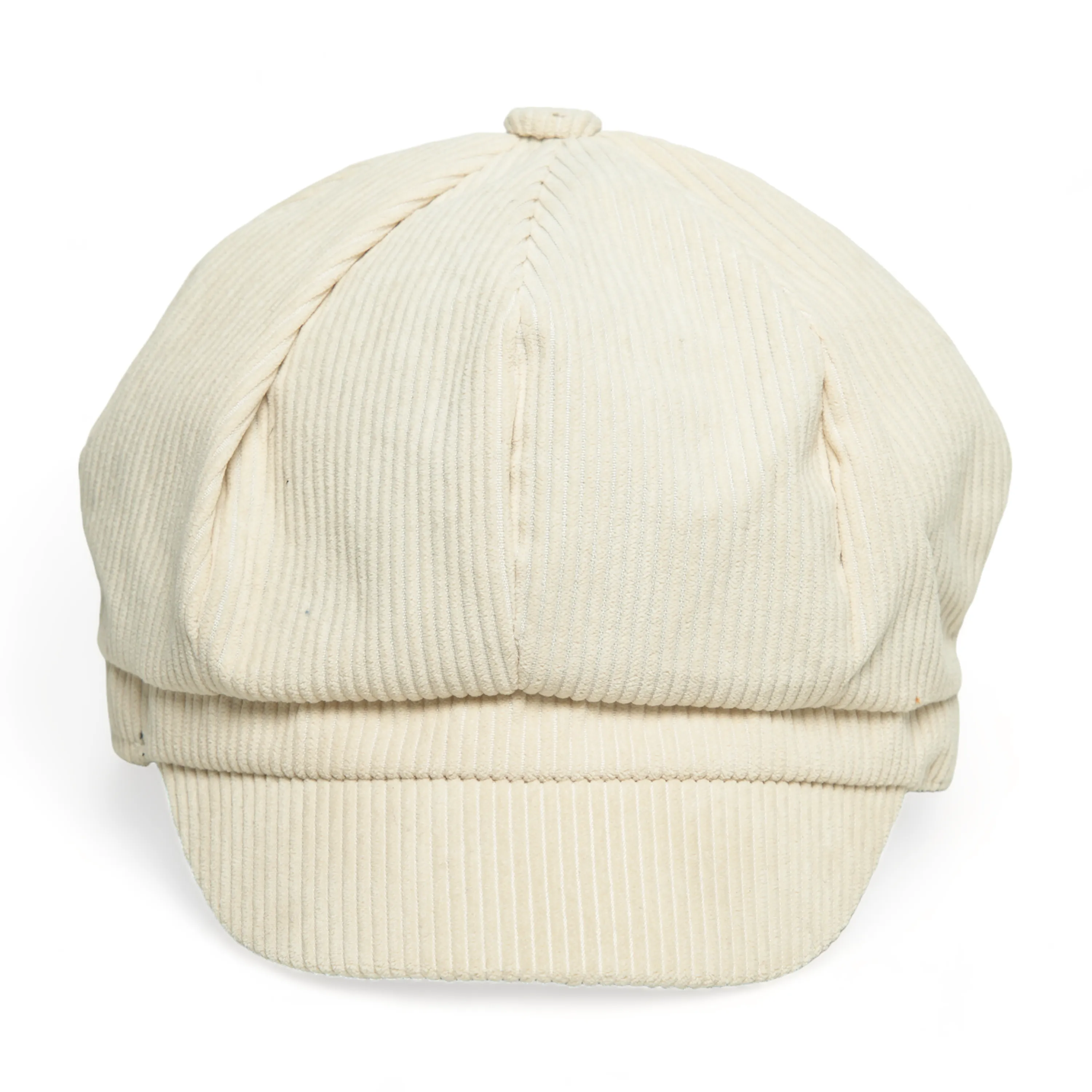 Chokore Corduroy Beret Cap (Beige)