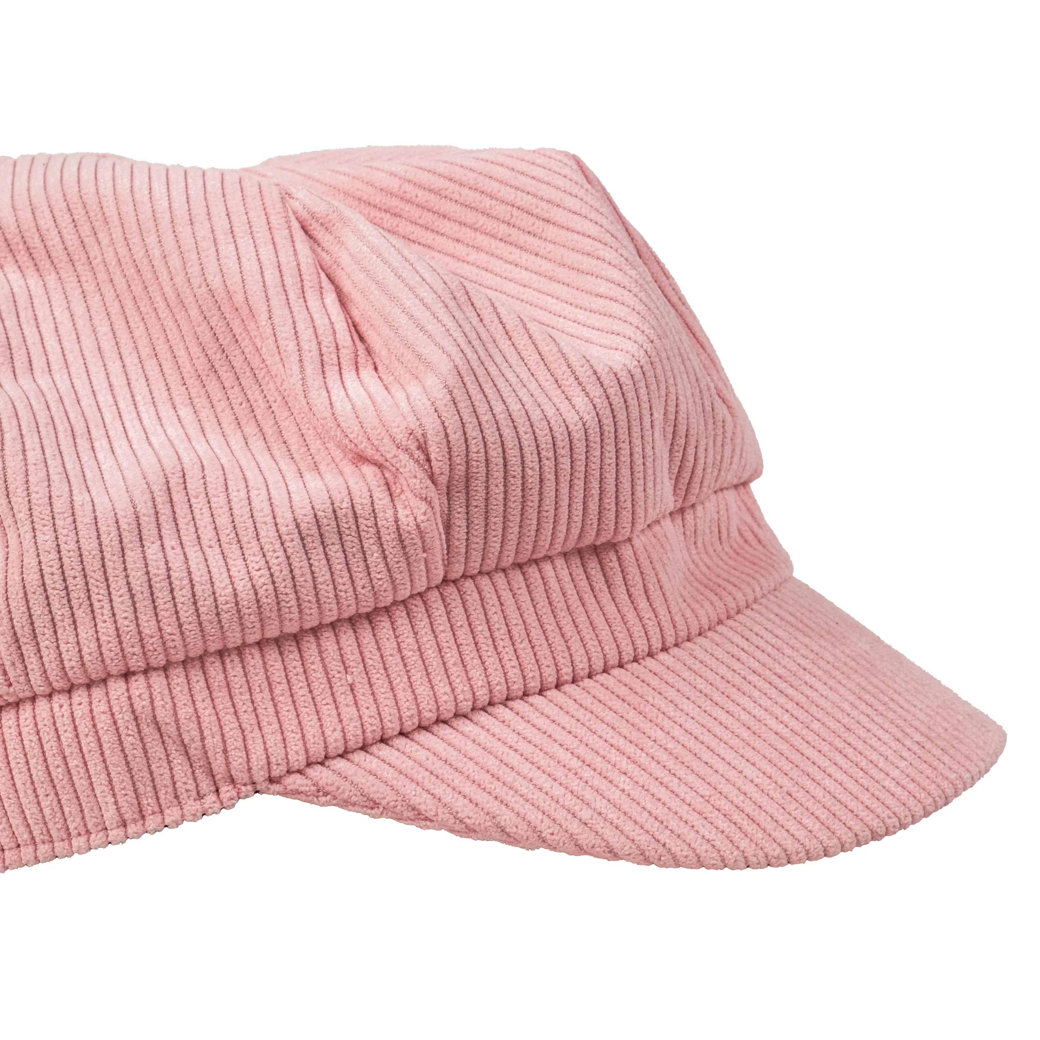 Chokore Corduroy Beret Cap (Pink)