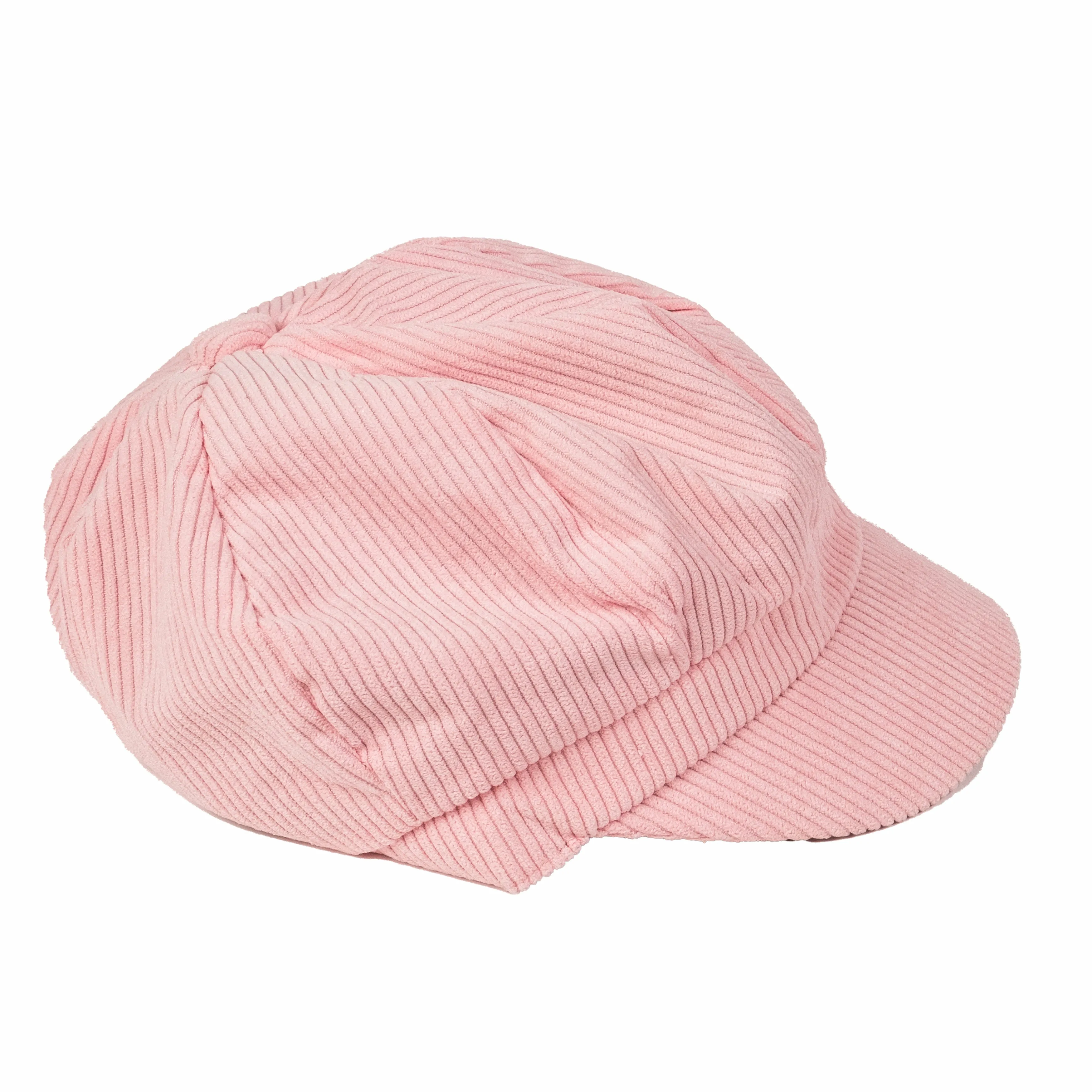 Chokore Corduroy Beret Cap (Pink)