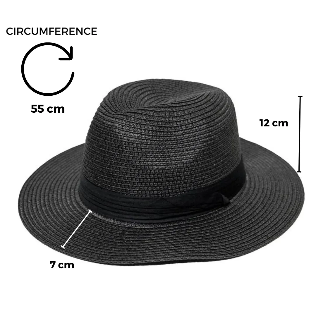 Chokore Summer Straw Hat (Black)