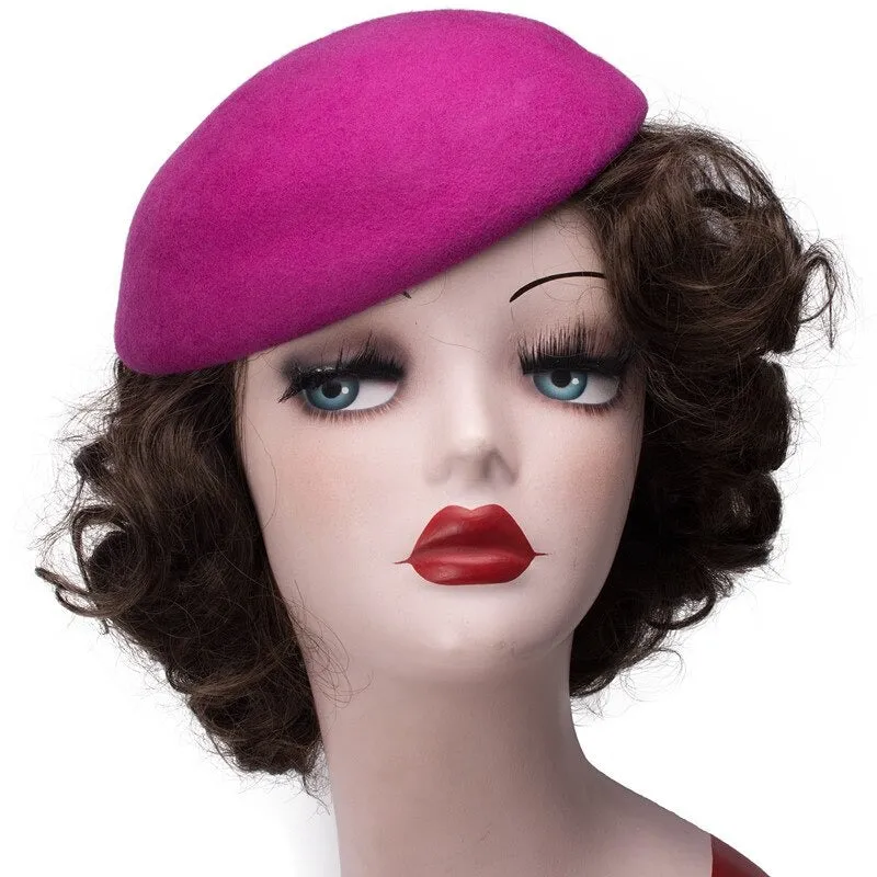 Colorful and Vibrant Winter Wool French Beret Hats