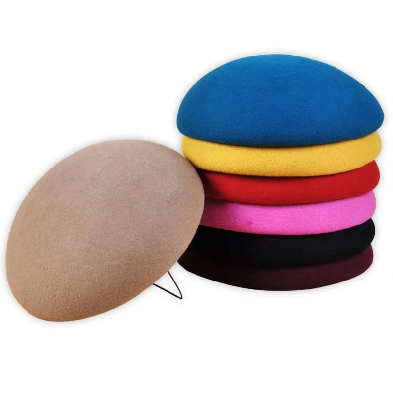 Colorful and Vibrant Winter Wool French Beret Hats