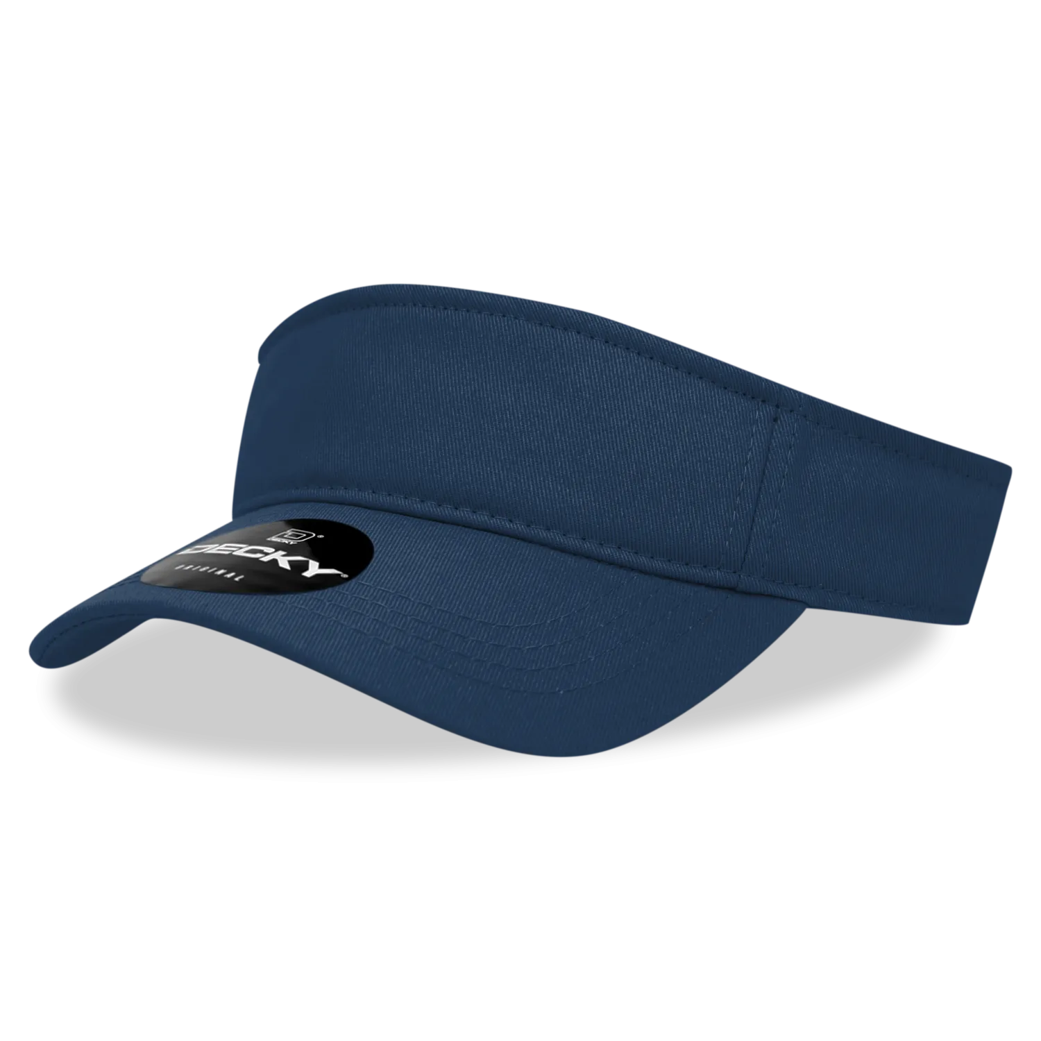 Decky 3001 - Cotton Visor, Blank Sports Visor