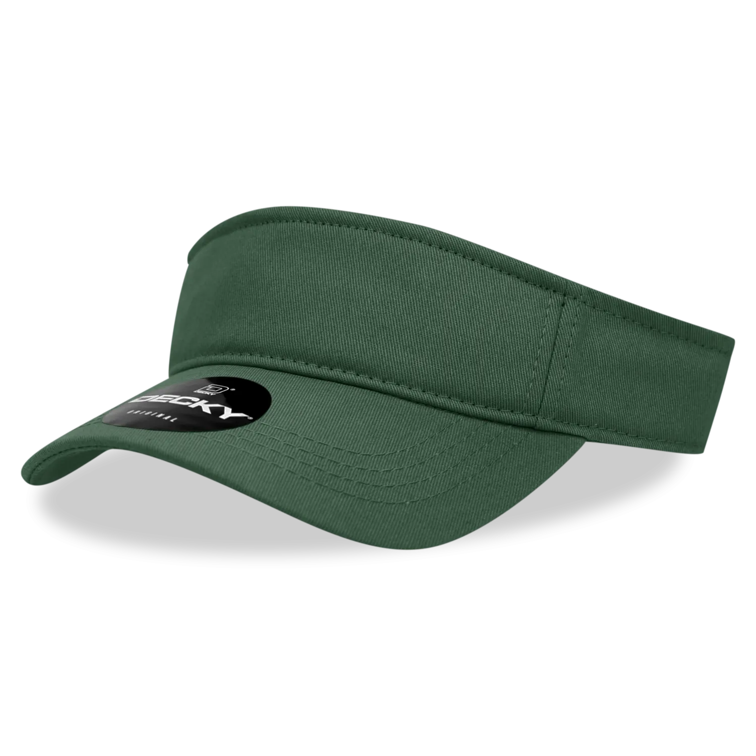 Decky 3001 - Cotton Visor, Blank Sports Visor