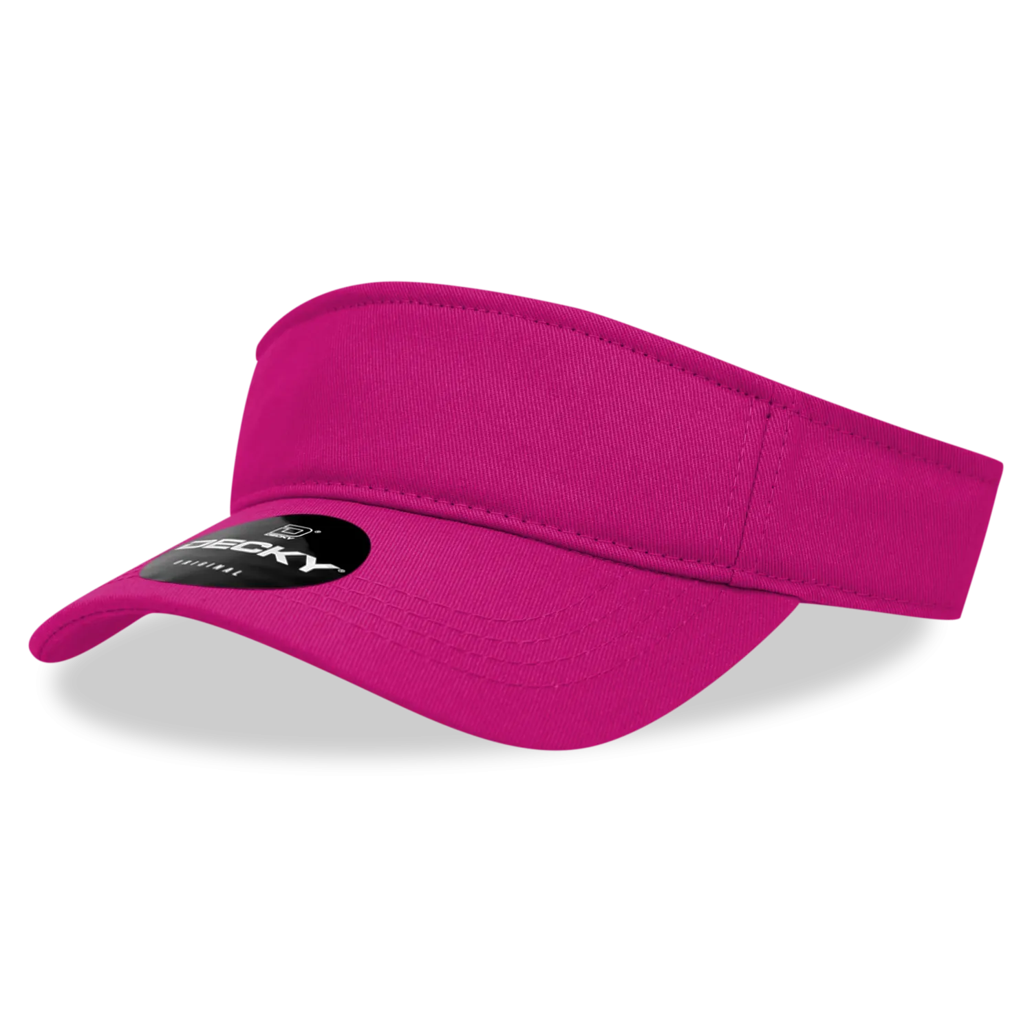 Decky 3001 - Cotton Visor, Blank Sports Visor