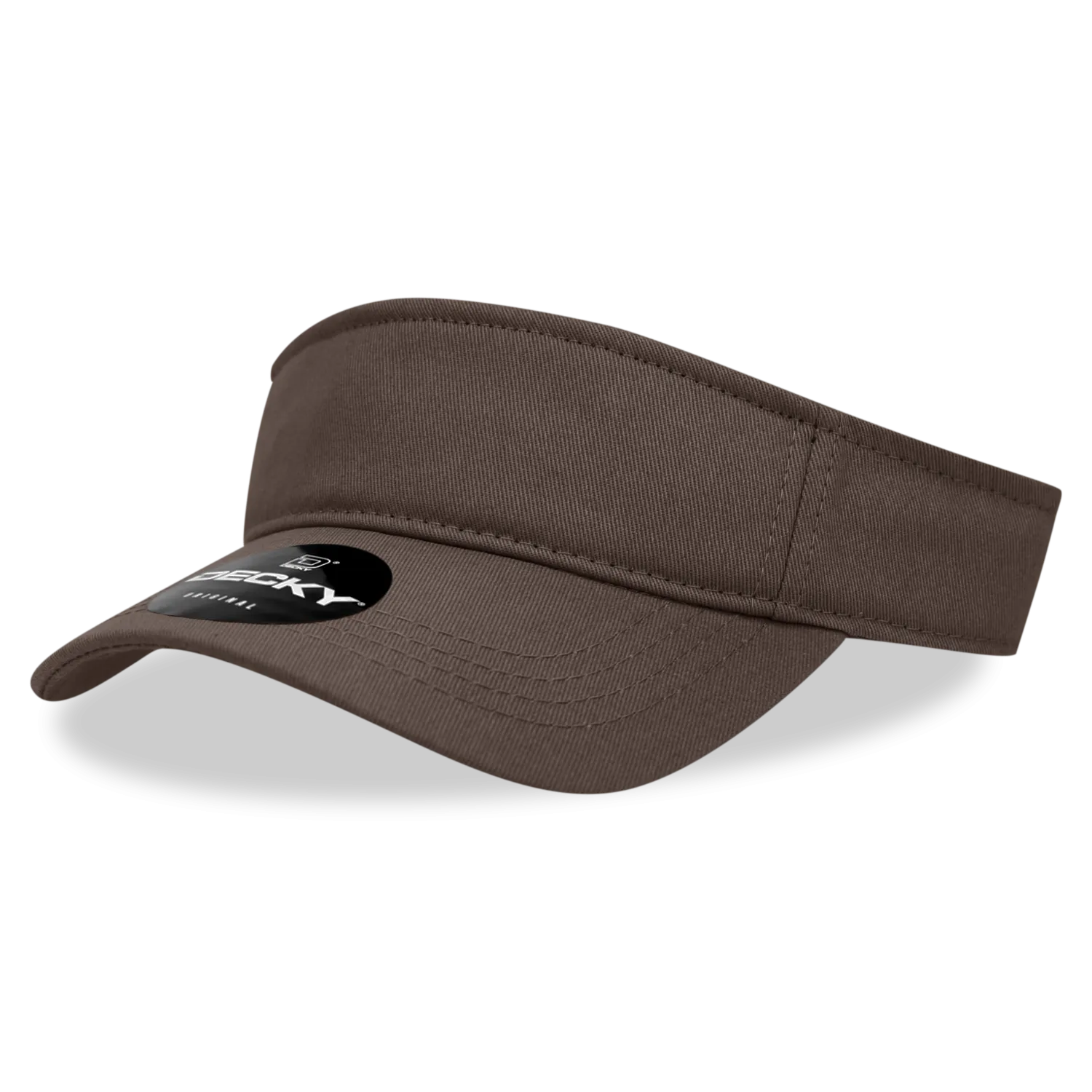 Decky 3001 - Cotton Visor, Blank Sports Visor