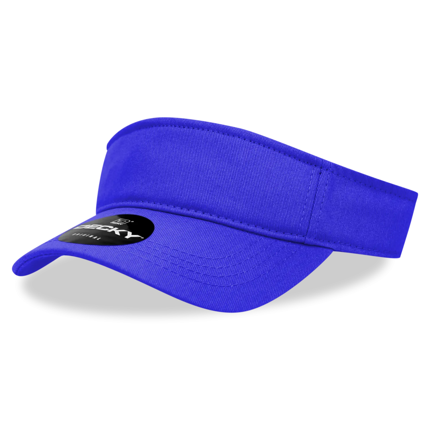 Decky 3001 - Cotton Visor, Blank Sports Visor