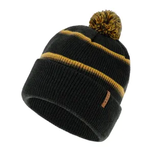 DOZER FLETCH BEANIE HAT WASHED BLACK - KIDS