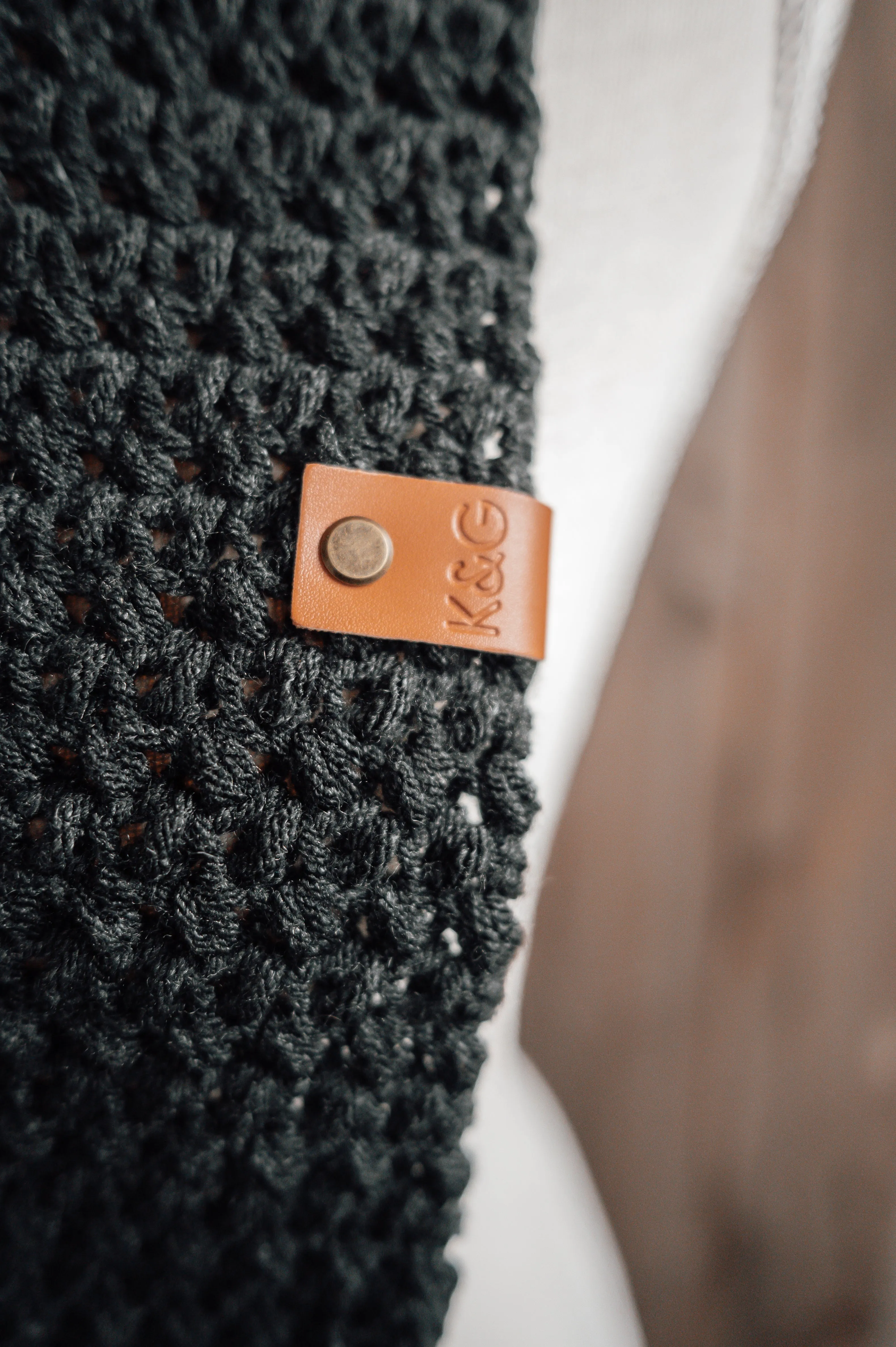 Dream Weaver Infinity Cowl - Dark Grey Heather