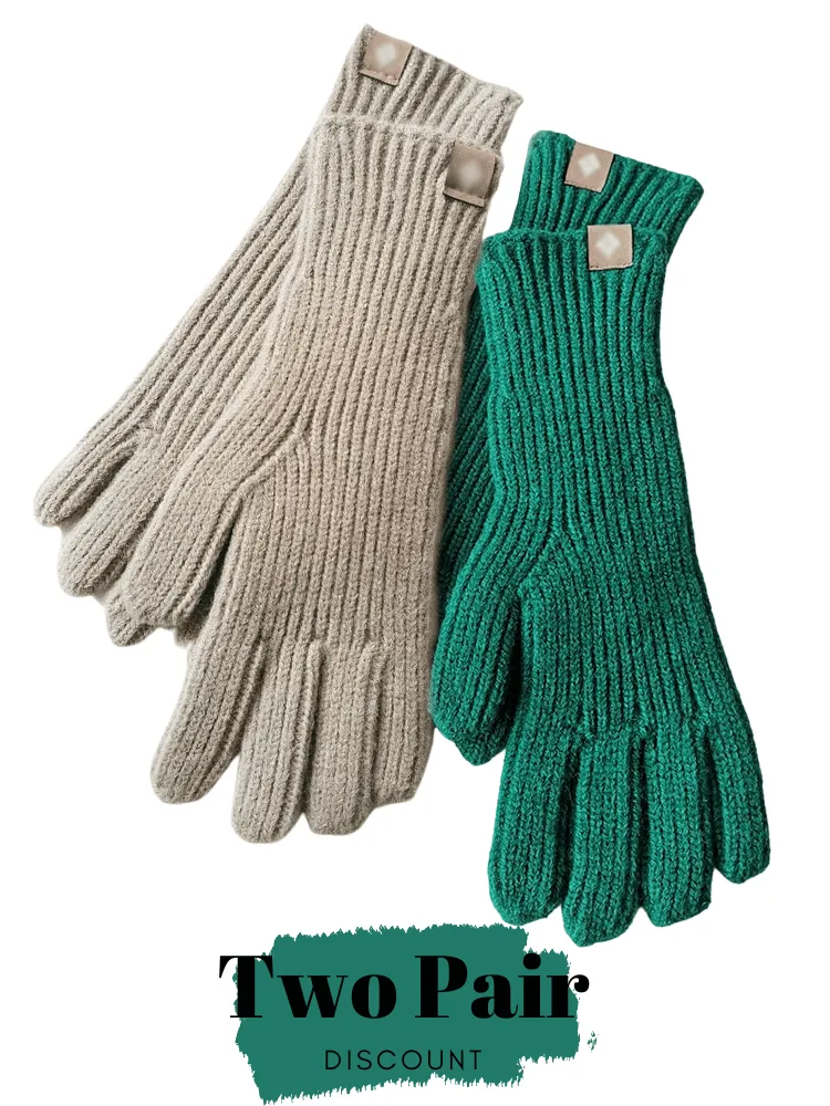 Elegant Warm Women's Touchscreen Gloves - In 10 Chic Colors!