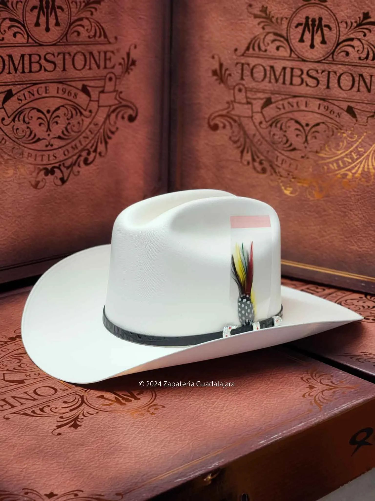 ESTILO PANTER BELICO TOMBSTONE 5000X MASTER TELAR CHAPARRAL COWBOY HAT