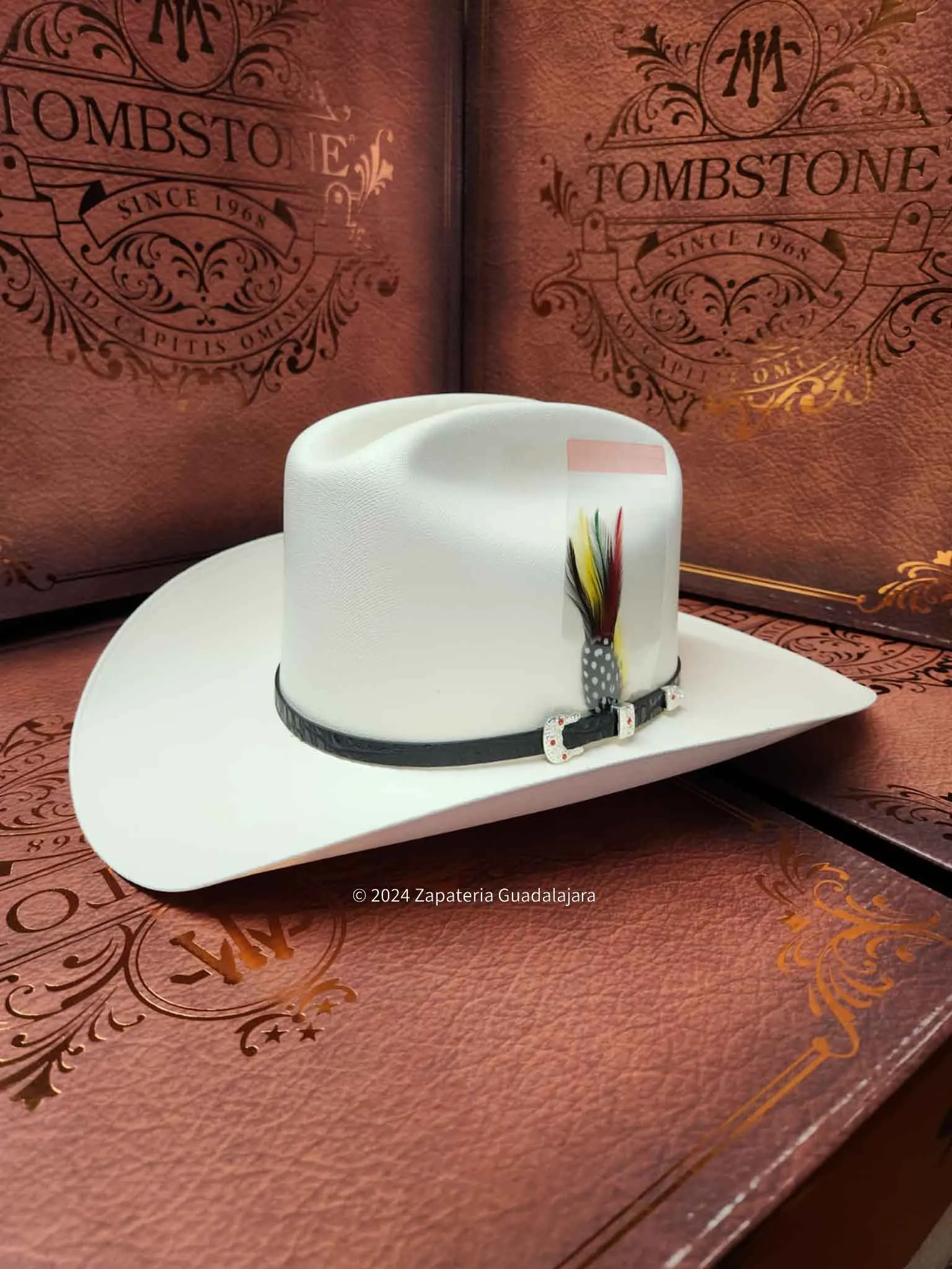 ESTILO PANTER BELICO TOMBSTONE 5000X MASTER TELAR CHAPARRAL COWBOY HAT