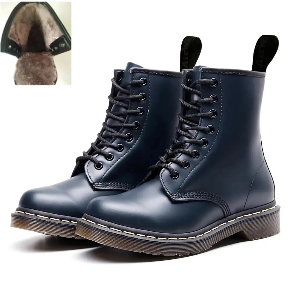 Funki Buys | Boots | Men's Women's Real Leather Ankle Boots