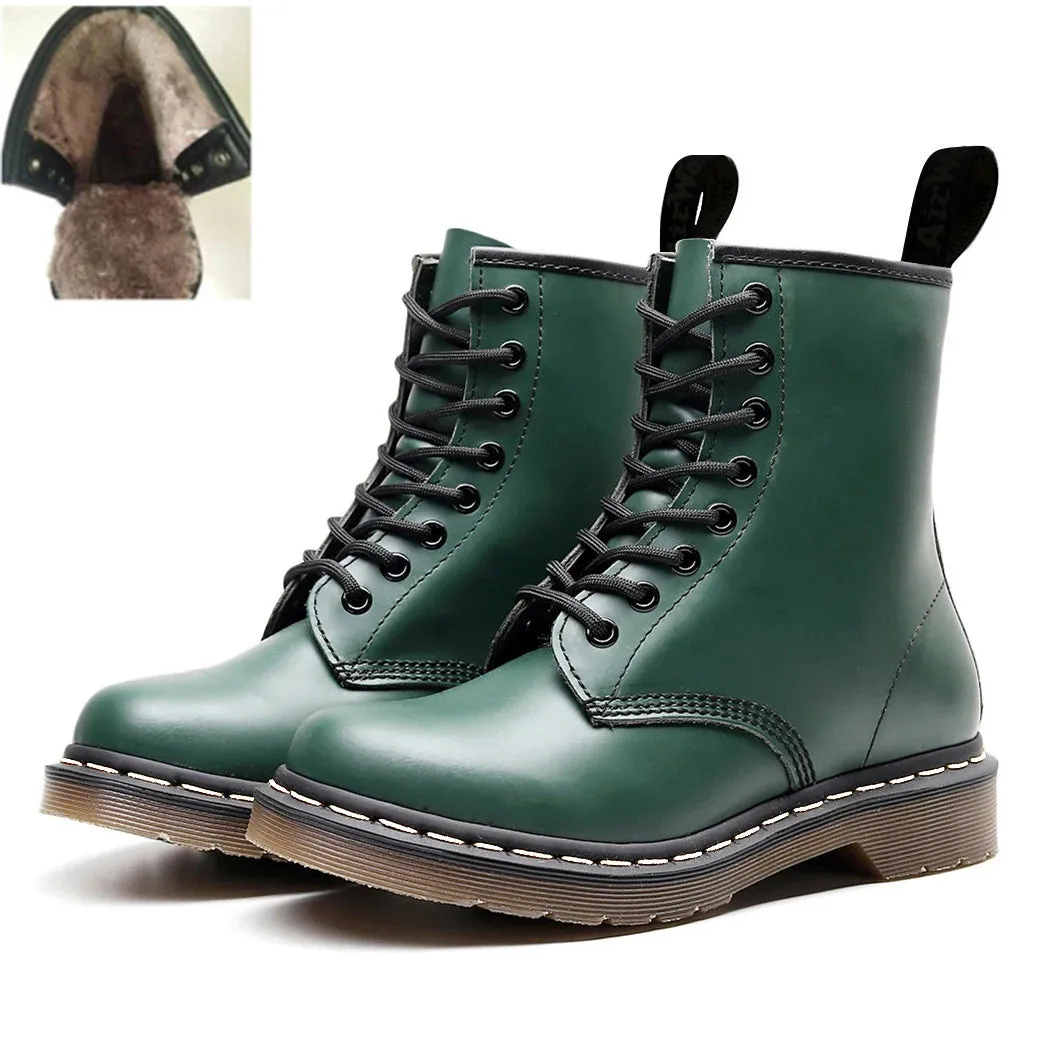 Funki Buys | Boots | Men's Women's Real Leather Ankle Boots