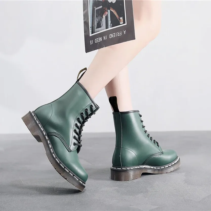 Funki Buys | Boots | Men's Women's Real Leather Ankle Boots