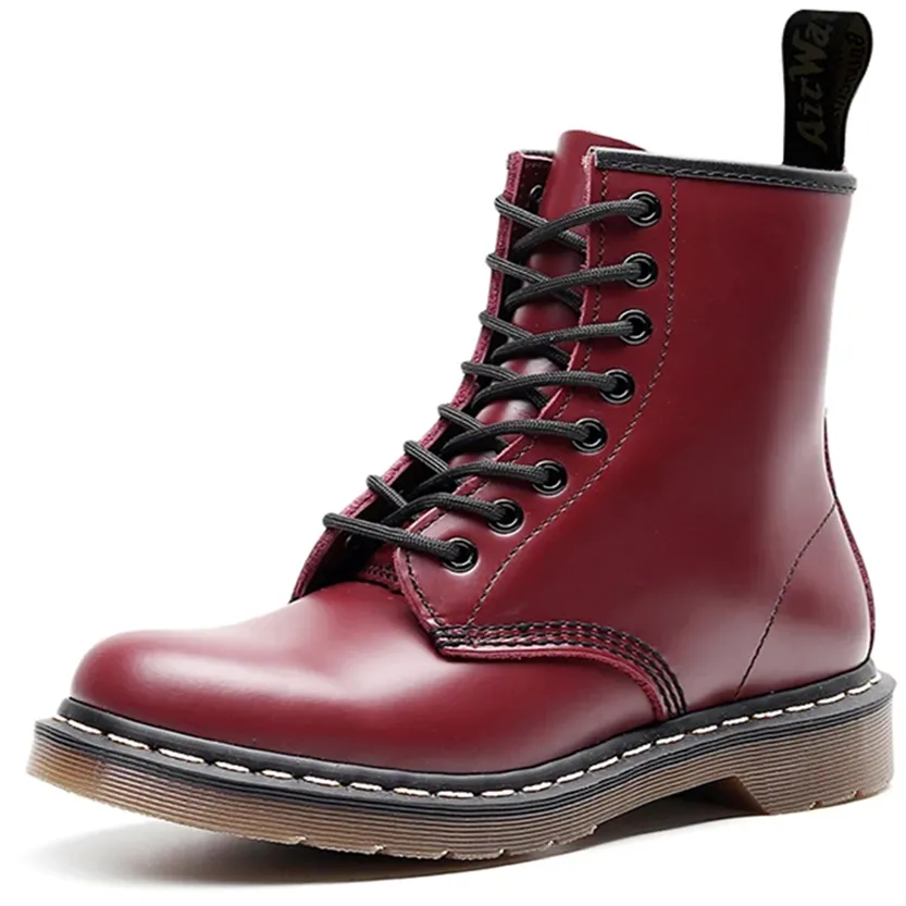 Funki Buys | Boots | Men's Women's Real Leather Ankle Boots