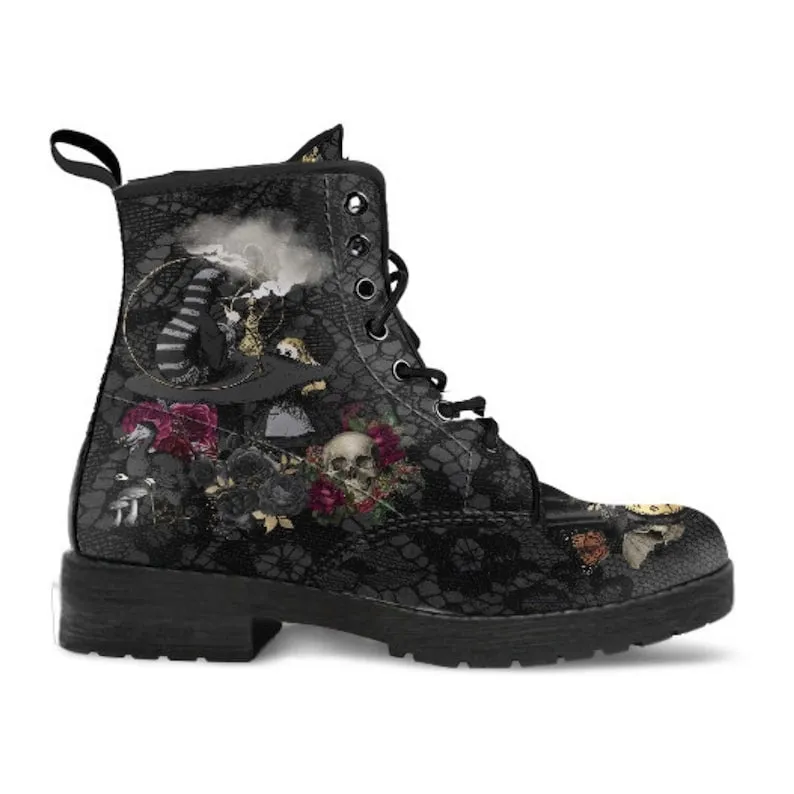 Funki Buys | Boots | Women's British Style Lace up Ankle Boots