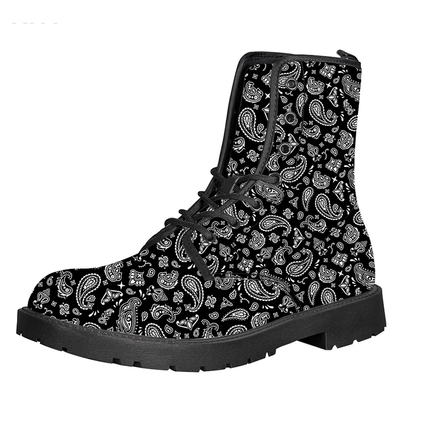 Funki Buys | Boots | Women's Mandala Paisley High Top Boots