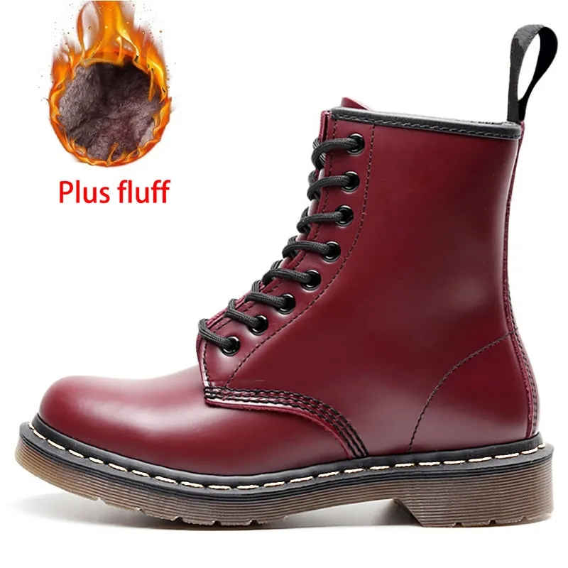 Funki Buys | Boots | Women's Men's Leather British Style Boots