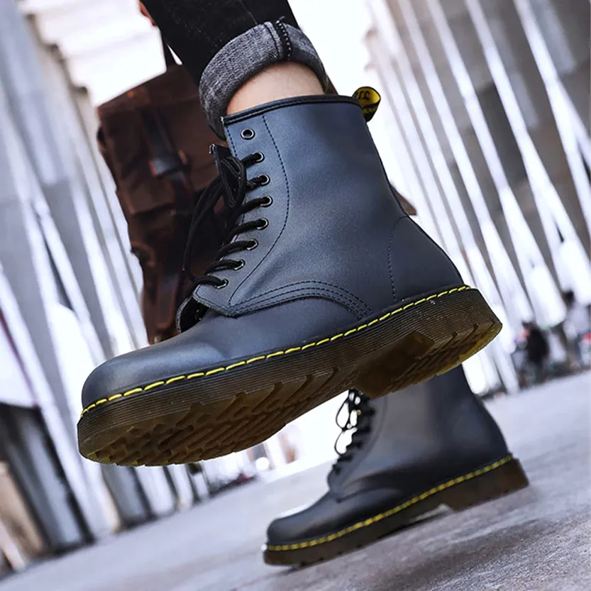 Funki Buys | Boots | Women's Men's Leather British Style Boots