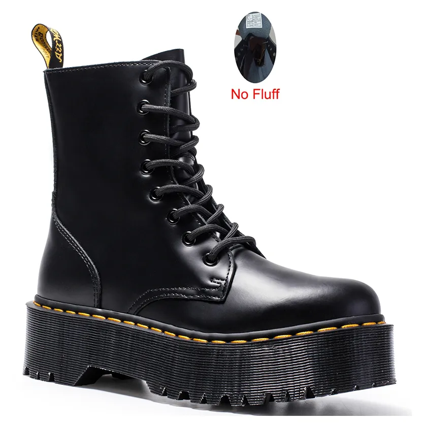 Funki Buys | Boots | Women's Men's Leather High-Top Zip Boots