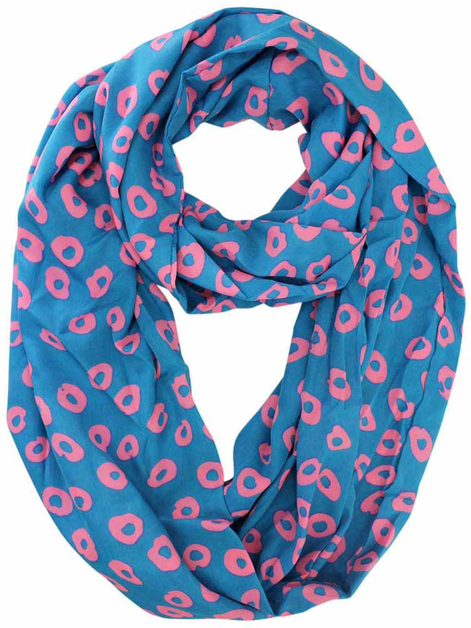 Funky Dots Infinity Scarf