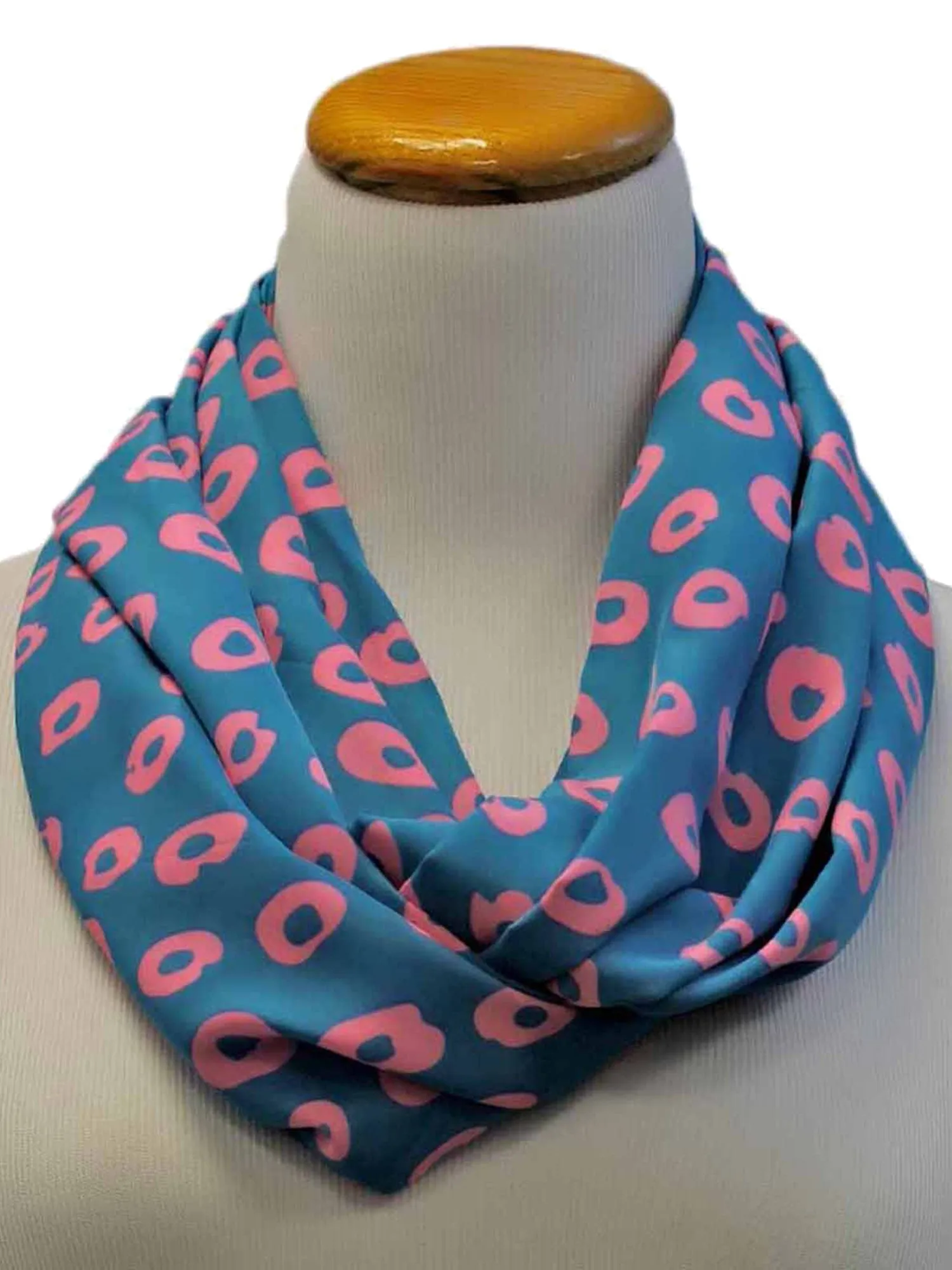 Funky Dots Infinity Scarf