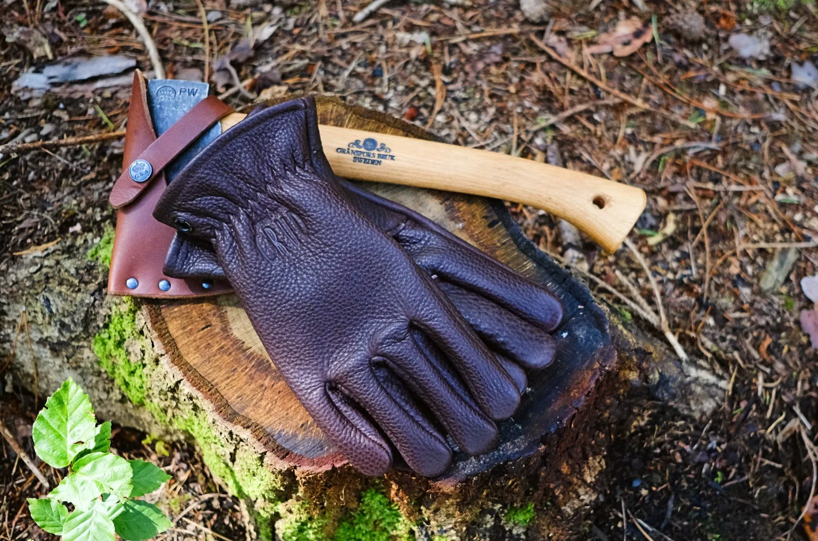 Gjöra Bison leather gloves