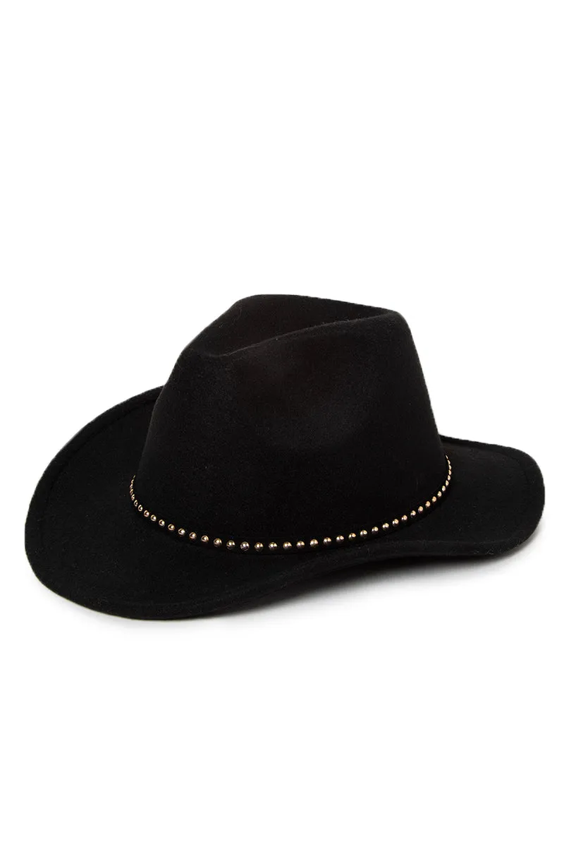 GWCB2274 - Trim Panama/Cowboy Felt Hat