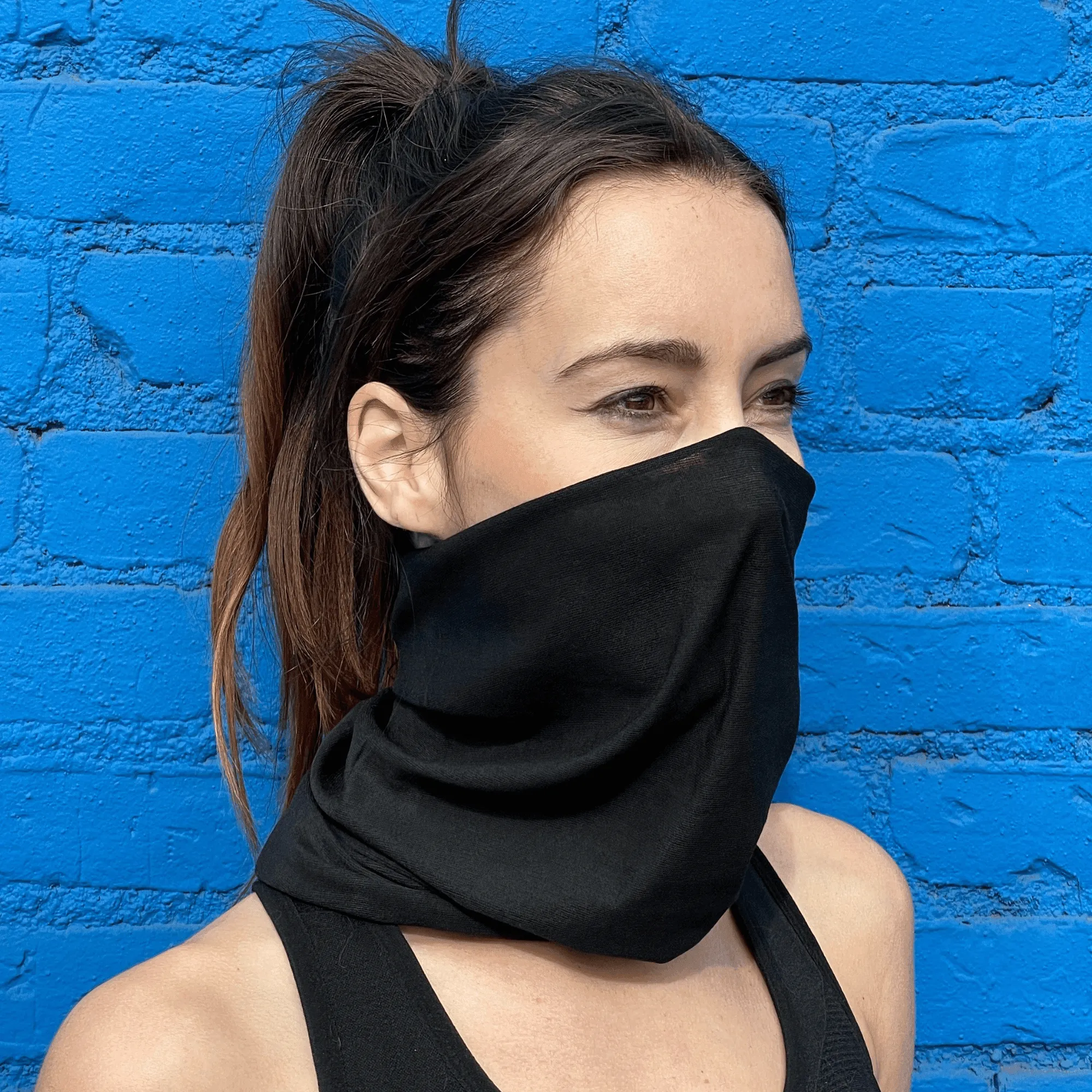 Hemless Neck Gaiter for Outdoor Activities