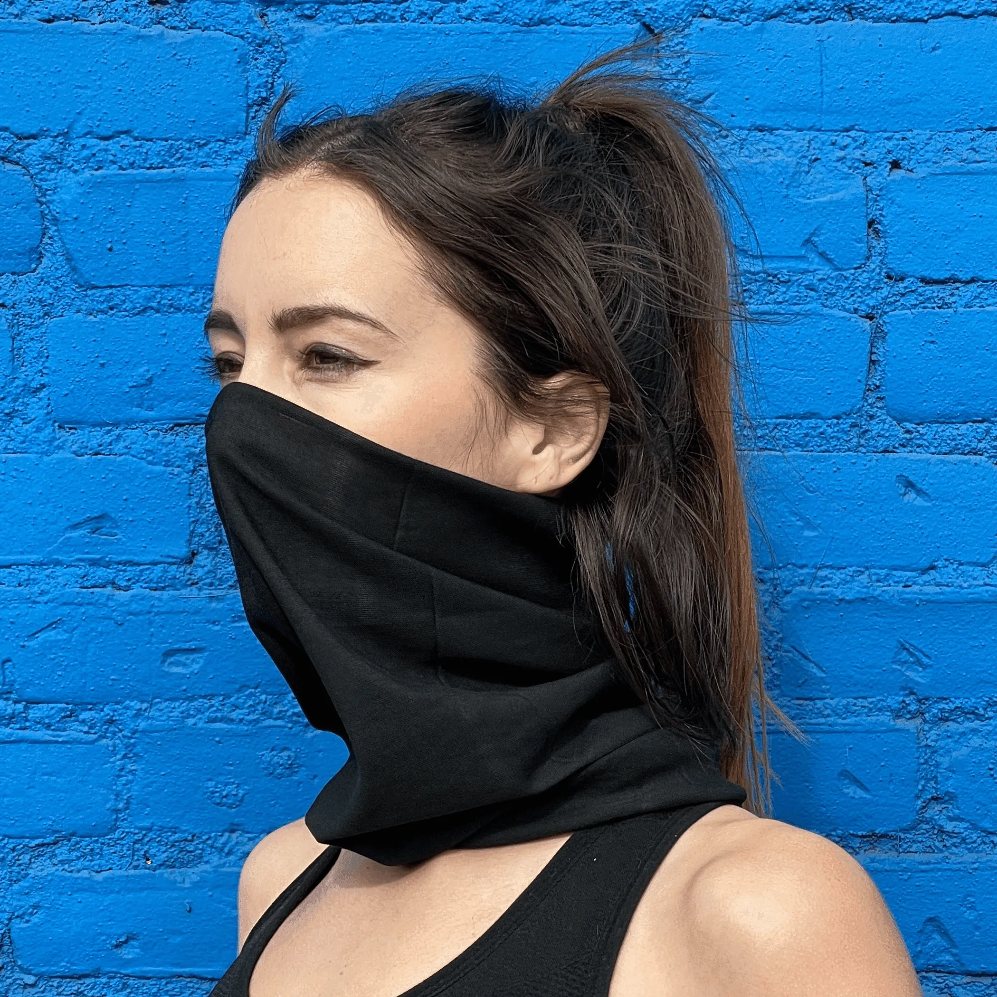 Hemless Neck Gaiter for Outdoor Activities