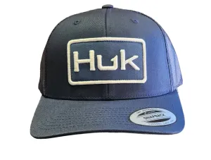 Huk Mens Classic Logo Trucker Hat