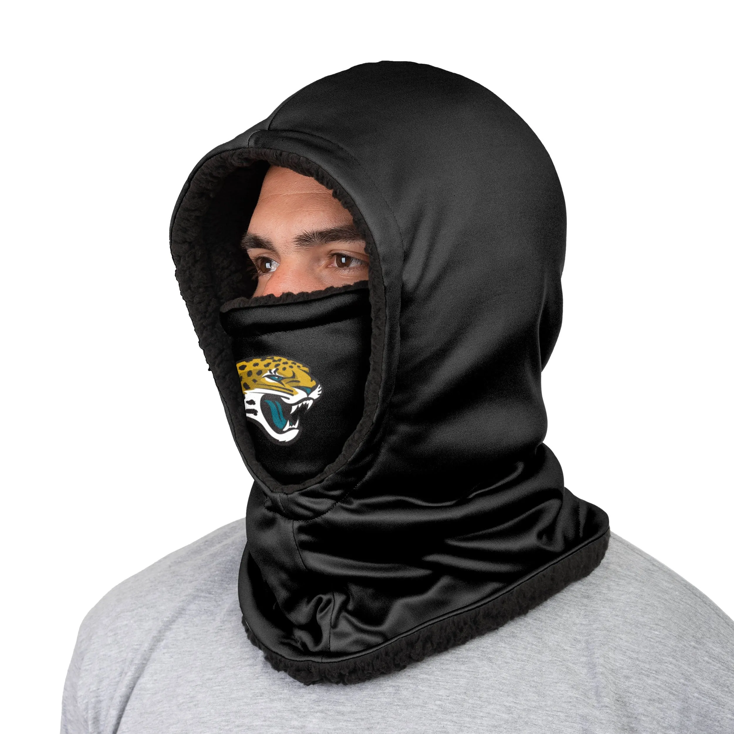 Jacksonville Jaguars NFL Black Hooded Gaiter